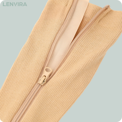 MedZip- Stödstrumpa med dragkedja